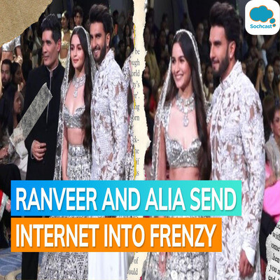 Manish Malhotras Show Ranveer Singh Turns Showstopper With Alia Bhatt