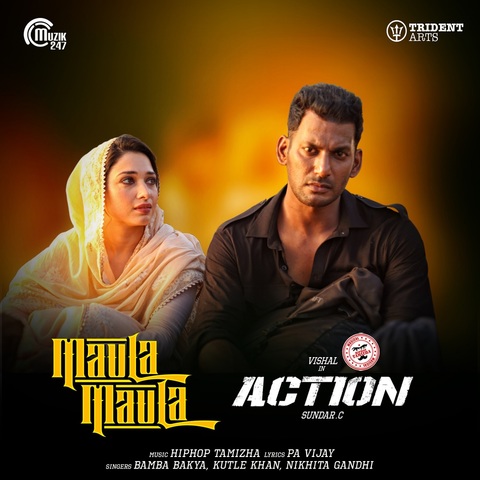 Maula Maula MP3 Song Download- Action Maula Maula (மௌலா மௌலா) Tamil