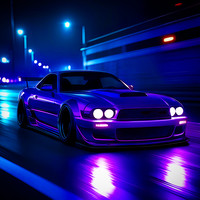 Purple Car