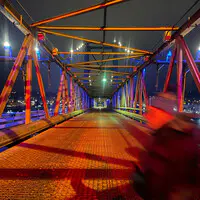 Falling onto a Bridge