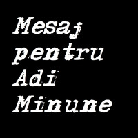 Mesaj Pentru Adi Minune