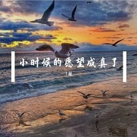 小时候的愿望成真了