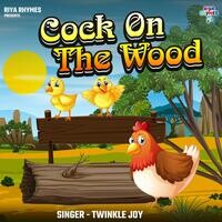 Cock on the wood