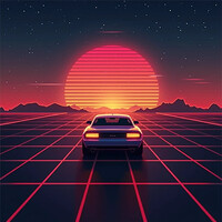 Retrowave Motions