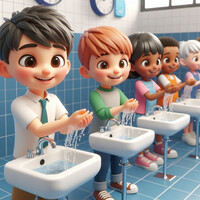 Potty Palooza: Splash and Spin, Wash 'n' wiggle