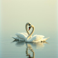 Melody of Swan Birds