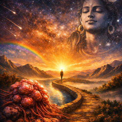 The Cosmic Farewell