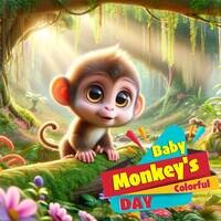 Baby Monkey's Colorful Day