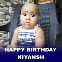 Happy Birthday Kiyansh Bala