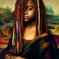 Black Mona Lisa