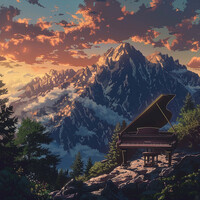 Piano on the Mountain