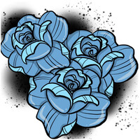 Blue Roses