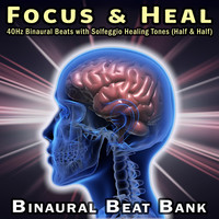 Focus & Heal: 40hz Binaural Beats with Solfeggio Healing Tones (Half & Half)