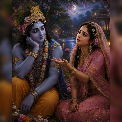 Radhe Krishna in Love