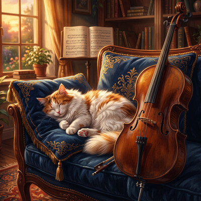 Peaceful Night Gentle Piano for Dog Sleep