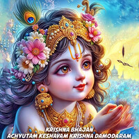 Krishna Bhajan Achyutam Keshavam Krishna Damodaram