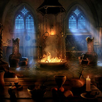 Medieval Fireside Music & Ambience