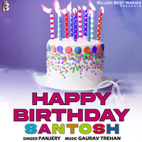 100+ HD Happy Birthday Santosh Cake Images And shayari