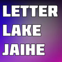Letter Lake Jaihe