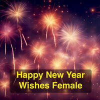 Happy New Year Wishes Female