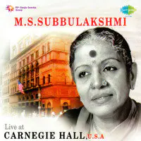 M.S. Subbulakshmi Live At Carnegie Hall