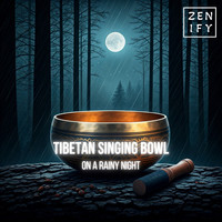 Tibetan Singing Bowl on a Rainy Night