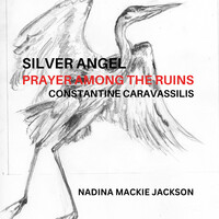 Silver Angel Prayer Among the Ruins