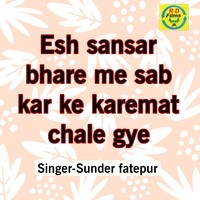 Esh sansar bhare me sab kar ke karemat chale gye