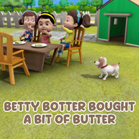 Betty Botter Bought A Bit Of Butter