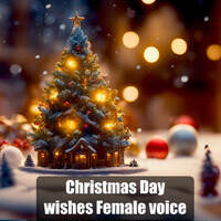 Christmas Day wishes Female voice