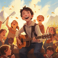 Our Happy Kids (Upbeat Inspiring Folk Music)