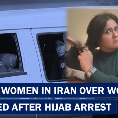 Iran: Protesting Women Take Off Hijabs After 22-Year-Old Arrested For ...