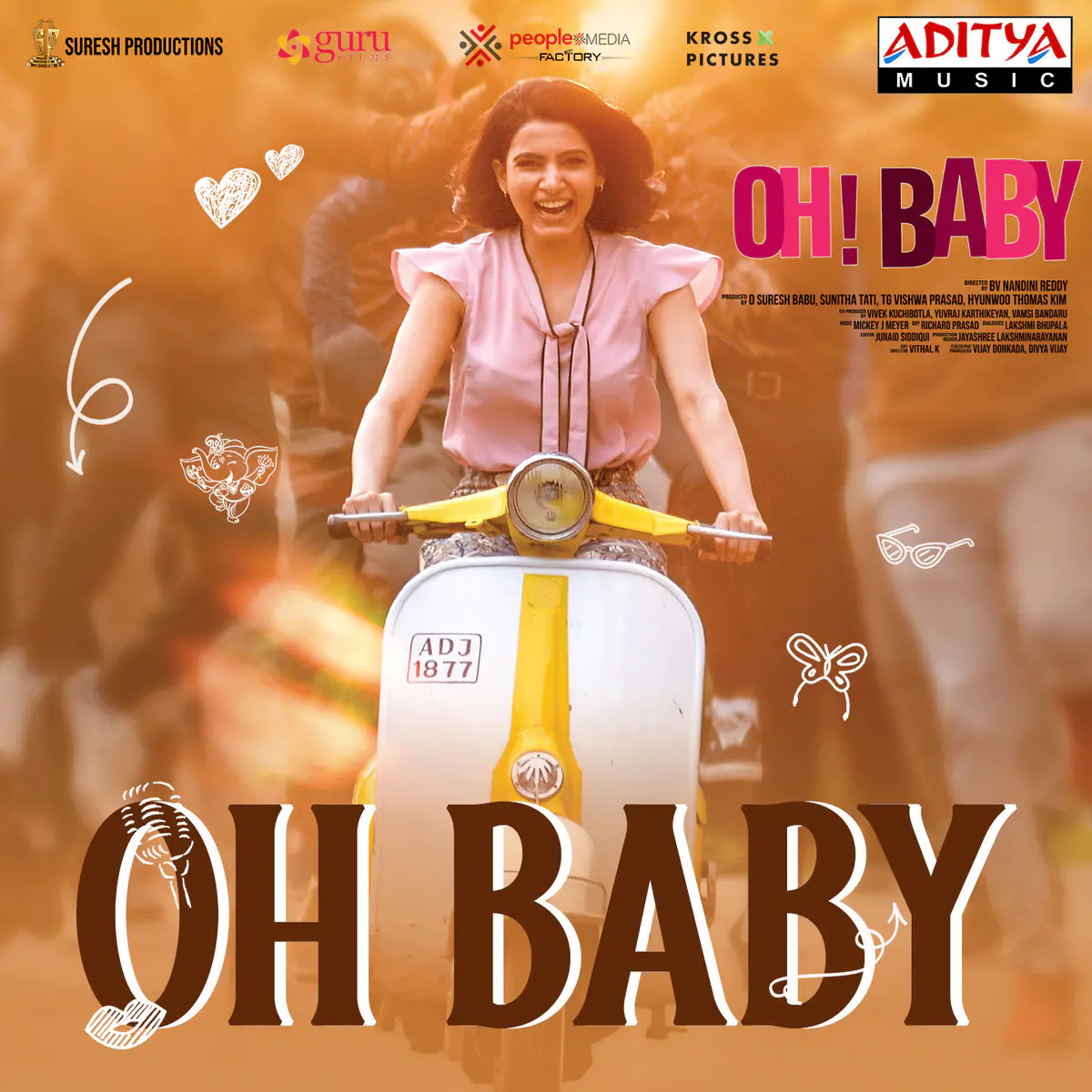 Oh Baby Lyrics In Telugu Oh Baby Oh Baby Song Lyrics In English Free Online On Gaana Com