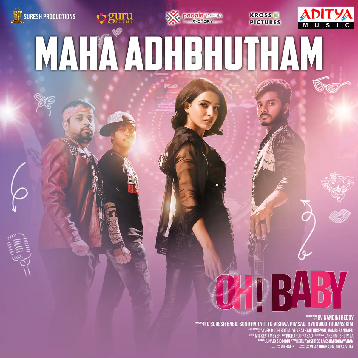 Maha Adhbhutham Lyrics In Telugu Oh Baby Maha Adhbhutham Song Lyrics In English Free Online On Gaana Com