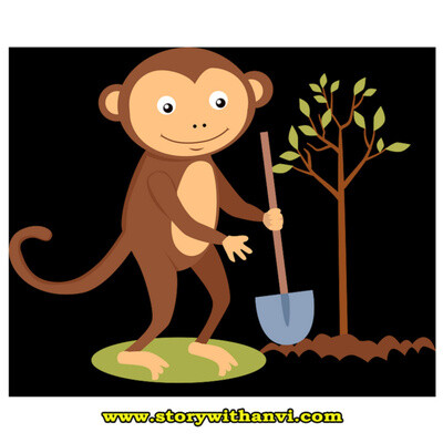 Bandar Ne Banaya April Fool | बंदर ने बनाया अप्रैल फूल | Story With Anvi |  Moral Story In Hindi | Story Podcast | Dholakpur Jungle Story | Animal  Story | Jungle