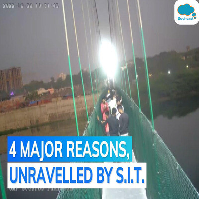 Morbi Bridge Collapse Probe Report Corroded Wires Old Suspenders Welded With New Ones Other