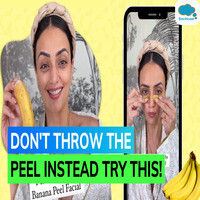 Roshni Chopra shares viral banana peel facial review; heres how to use ...