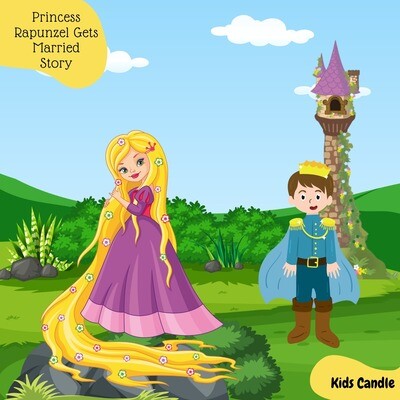 Tangled : Princess Rapunzel Gets Married Story Song|Kids Candle|Stories ...