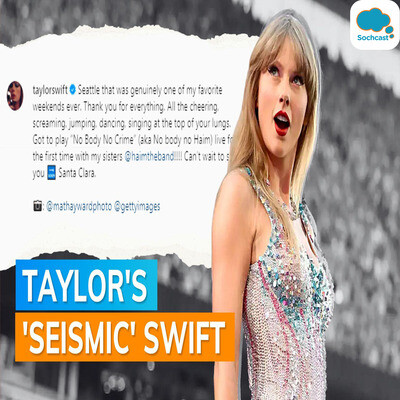 Taylor Swifts concert in Seattle causes earthquake equivalent to 2.3 ...