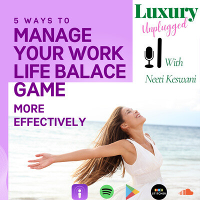Creative Entrepreneur Series | 5 WAYS TO UP YOUR WORK-LIFE BALANCE GAME ...
