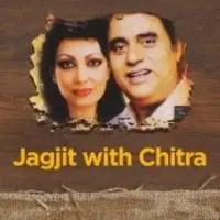 Jagjit with Chitra