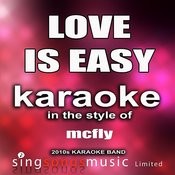 Love Is Easy In The Style Of Mcfly Karaoke Version Mp3 Song