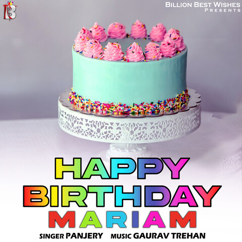  Colorful Flowers Birthday Cake For Maryam Beta