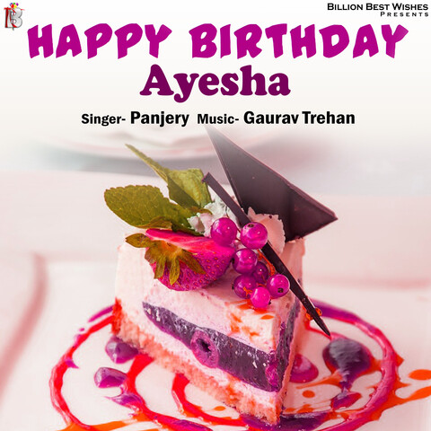 Ayesha Anime Cake, A Customize Anime cake