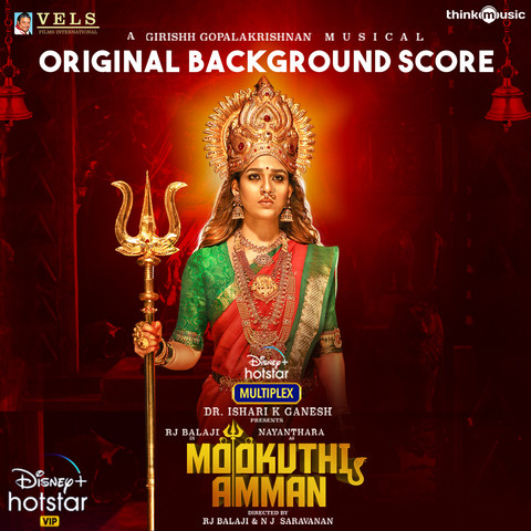 Mookuthi Amman (Original Background Score) Songs Download: Mookuthi Amman  (Original Background Score) MP3 Tamil Songs Online Free on 